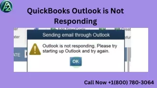 How To Fix QuickBooks Outlook is not responding