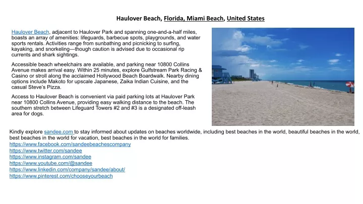 haulover beach florida miami beach united states