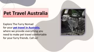 Pet Travel Australia