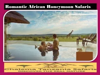 Romantic African Honeymoon Safaris