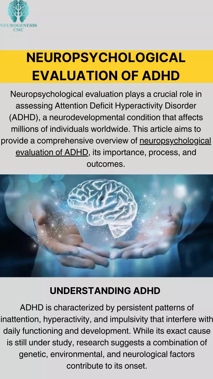 neuropsychological evaluation of adhd