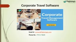 Corporate Travel Software