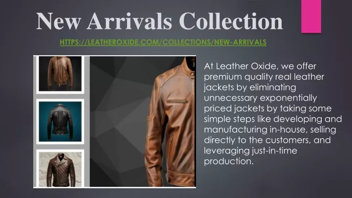 new arrivals collection