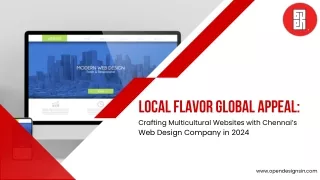 Local Flavor, Global Appeal: Crafting Multicultural Websites