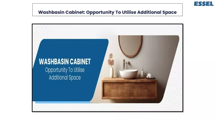 washbasin cabinet opportunity to utilise