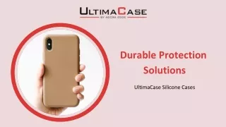 Durable Silicone Cases for Mobile Devices | UltimaCase