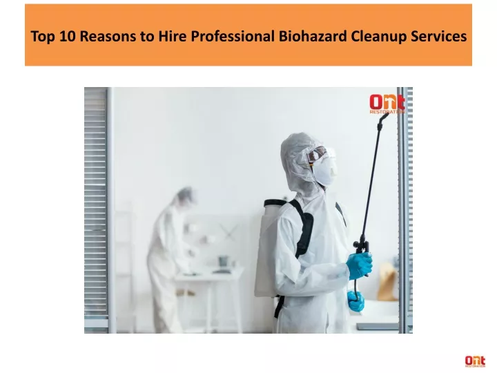 top 10 reasons to hire professional biohazard cleanup services