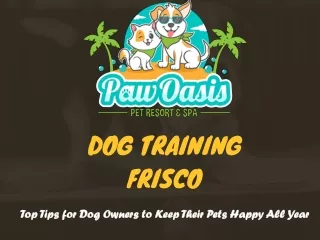 Top-Quality Dog Training in Frisco