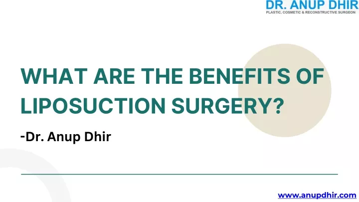 what are the benefits of liposuction surgery