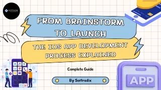 From Brainstorm to Launch The iOS App Development Process Explained - By Softradix