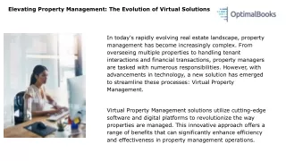 Elevating Property Management The Evolution of Virtual Solutions