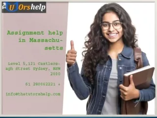 Assignment help in Massachusetts