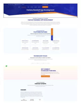 Best Plaform Feature Of Fantasy Baseball App Developer In India