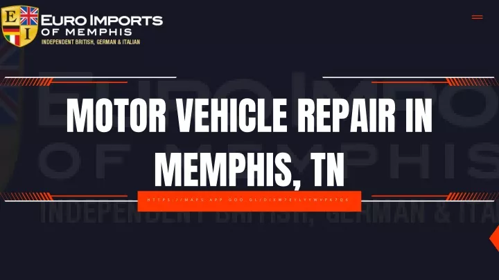 motor vehicle repair in memphis