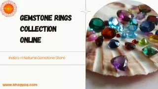 Gemstone Rings Collection Online