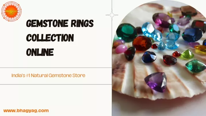 gemstone rings collection online