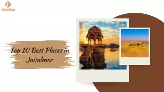 Top 10 Best Places in Jaisalmer