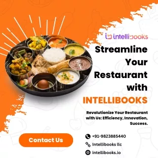 Streamline Your Restaurant with INTELLIBOOKS