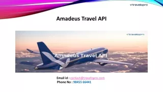 Amadeus Travel API