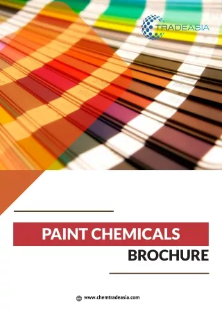 7 Benefits of Using Tradeasia’s Premium Paint Chemicals