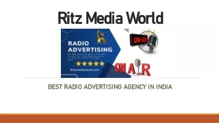 Best FM Radio Advertising Agency in Delhi NCR Noida Ritz Media World