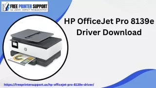 HP OfficeJet Pro 8139e Driver Download