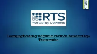 leveraging technology to optimize profitable