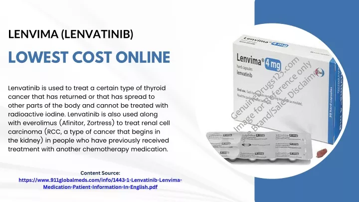 lenvima lenvatinib