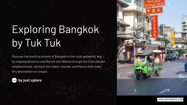 exploring bangkok by tuk tuk