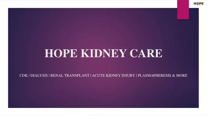 hope kidney care