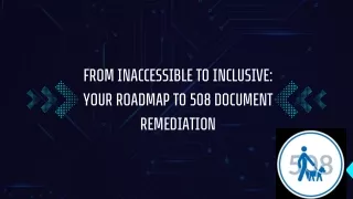 from inaccessible to inclusive your roadmap