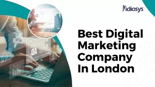 Best Digital Marketing Company in London-Idiosys UK