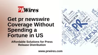 get pr newswire coverage without spending