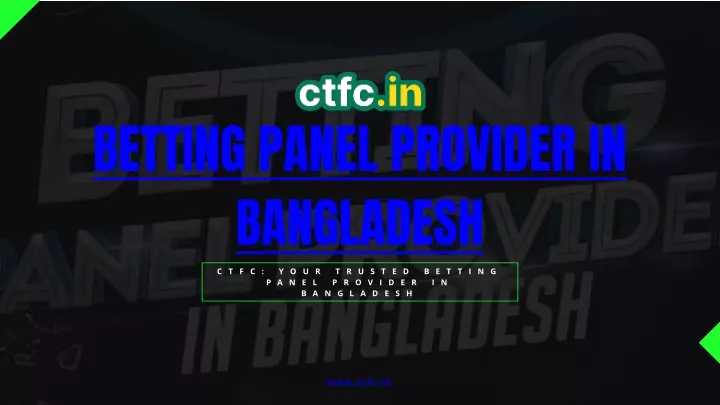 betting panel provider in bangladesh