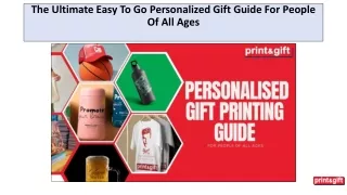The Ultimate Easy To Go Personalized Gift Guide For People Of All Ages