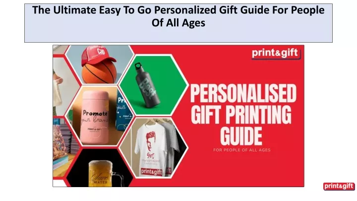 the ultimate easy to go personalized gift guide for people of all ages