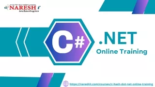 Mastering C# .NET: Your Comprehensive Guide - NareshIT