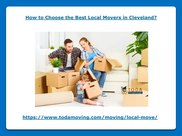 how to choose the best local movers in cleveland