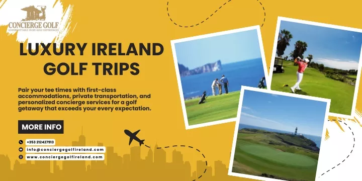 luxury ireland golf trips