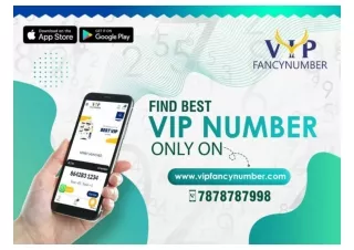 Vip Fancy Number - Buy VIP Fancy Mobile Numbers Online In India