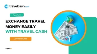 Exchange Travel Money Easily with Travel cash