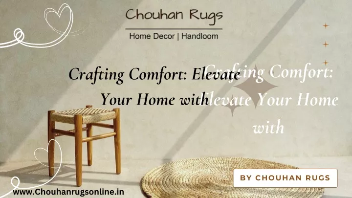 crafting comfort elevate your home with