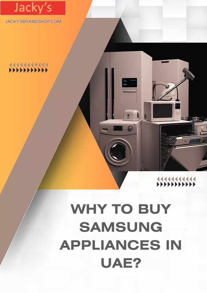 why to buy samsung appliances in uae