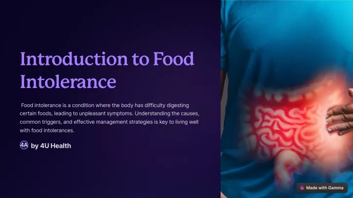 PPT - Introduction-to-Food-Intolerance PowerPoint Presentation, free ...