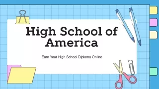 High School Of America