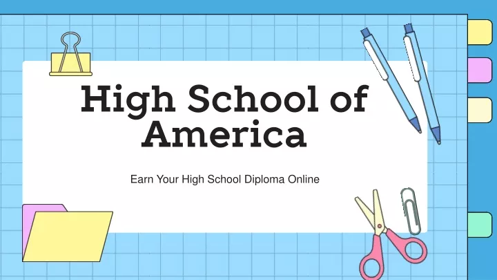 high school of america