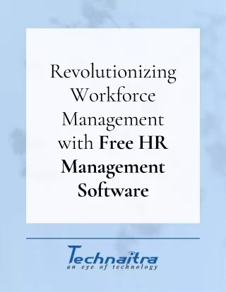 Free Hr Management Software