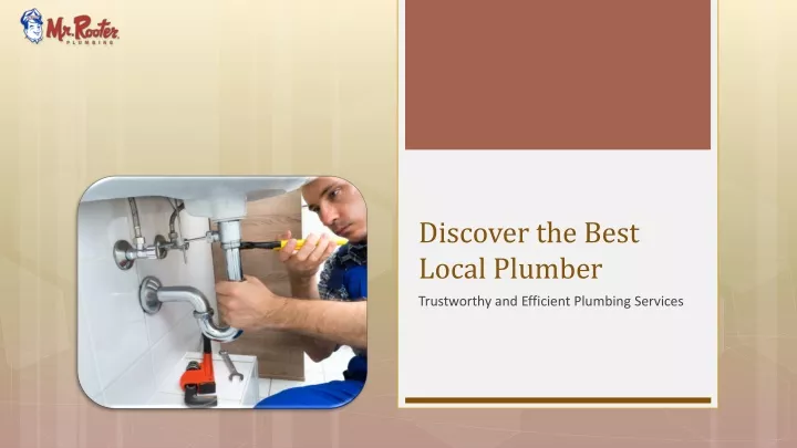 discover the best local plumber