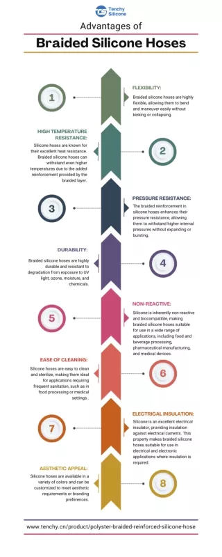 Advantages of Braided Silicone Hoses [Infographic]