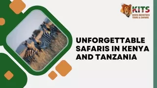 Unforgettable Safaris in Kenya and Tanzania - Kenya Incentives Tours & Safaris